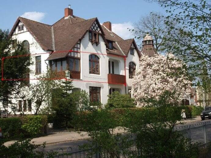 Charmante Jungendstilvilla zum Wohnen u/o Arbeiten–Krankenhausnähe – Marktnähe #provisionsfrei, 25746 Heide