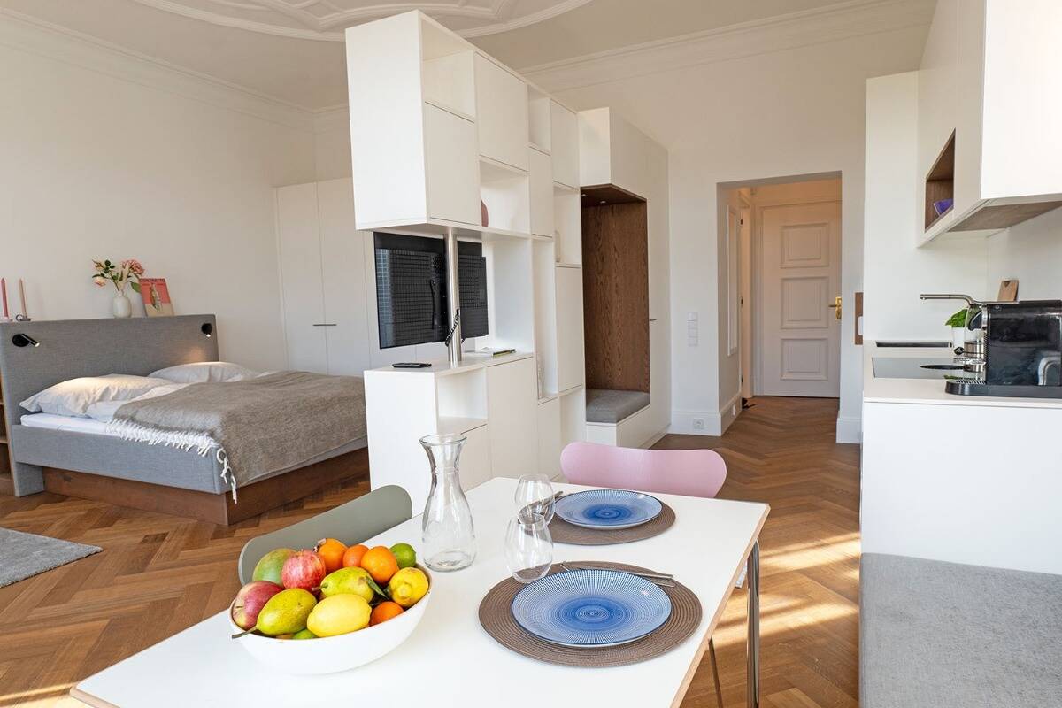 Möbliertes Luxusapartment im Lehel direkt am Englischen Garten und der Isar