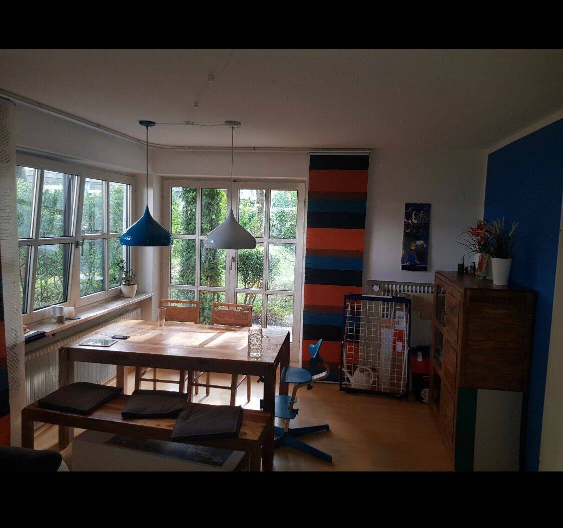 Ruhige grüne 3- Zimmer Garten Wohnung, 80992 München (Moosach Neuhausen-Nymphenburg Pasing-Obermenzing)