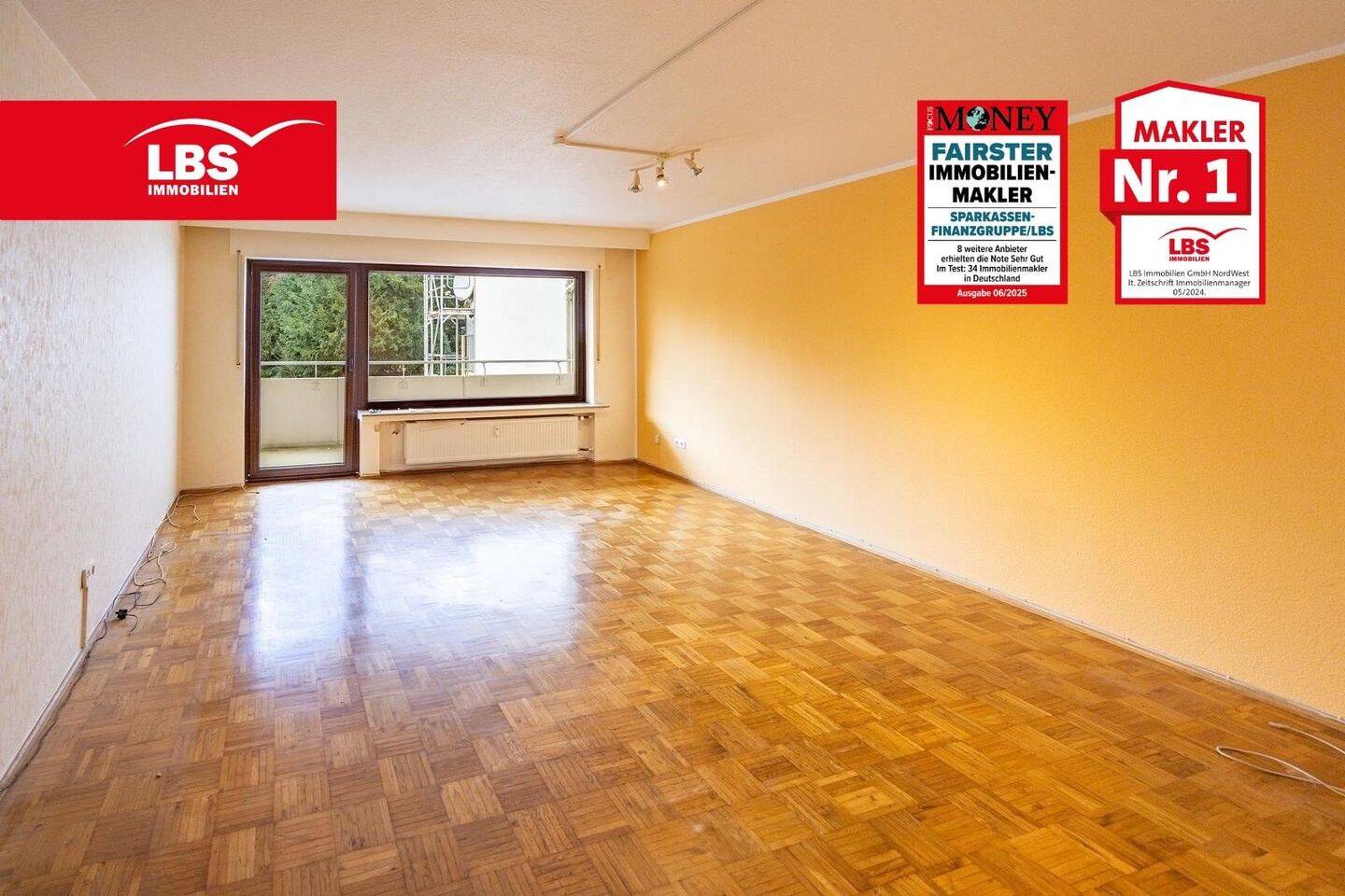 2-Zimmer Hochparterre-Wohnung mit Balkon zentral in Lüdenscheid, 58511 Lüdenscheid