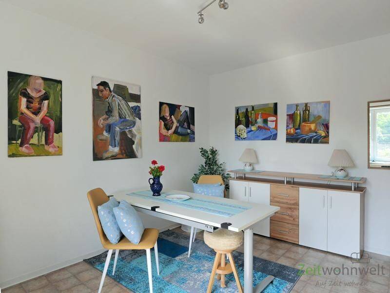 (EF0740_M) Dresden: Reick, möblierte Wohnung mit Balkon im Retro-Look der 1960er Jahre, Reinigungsservice inklusive, 1239 Dresden