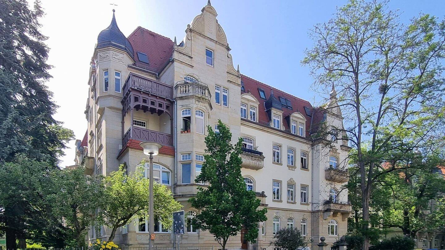 Jugendstil-Flair im Uni-Viertel, 1069 Dresden