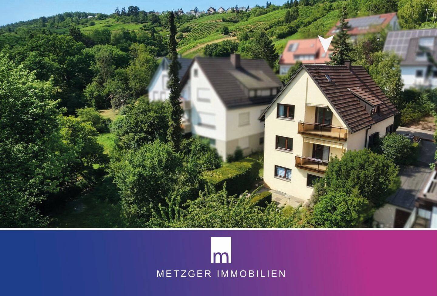 MFH mit viel Platz & Möglichkeiten: Zwei 3,5-Zi.-Whg. & eine 2 Zi.-Whg. + Garten in Aussichtslage, 70329 Stuttgart (Hedelfingen Obertürkheim Rohracker Uhlbach)