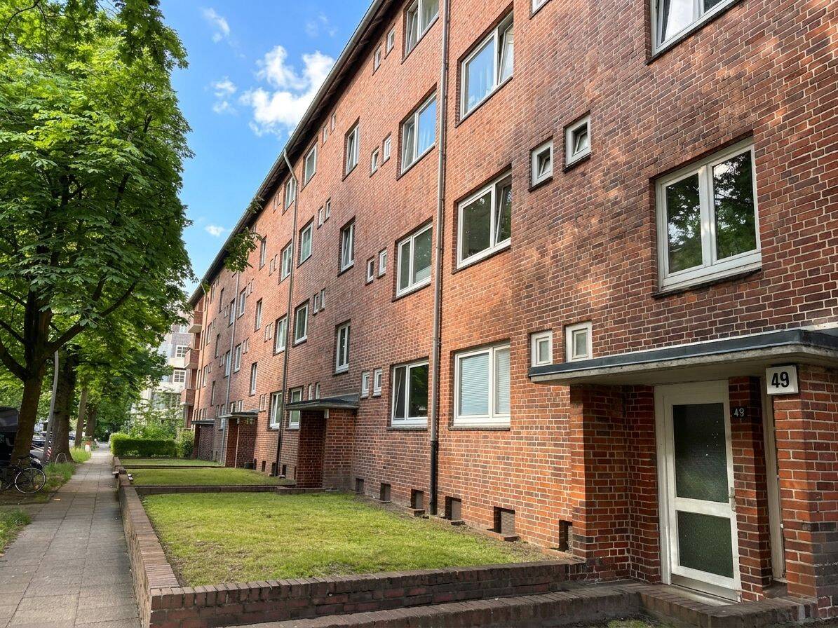 Schöne 1,5 Zimmer Wohnung zur Miete in Barmbek – Wentzel Dr., 22307 Hamburg (Hamburg-Nord Barmbek-Nord)