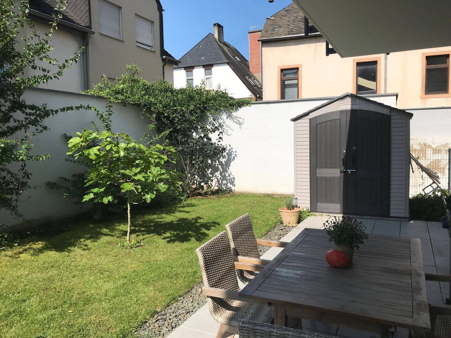 Zentrumsnahe Terrassenwohnung mit Garten