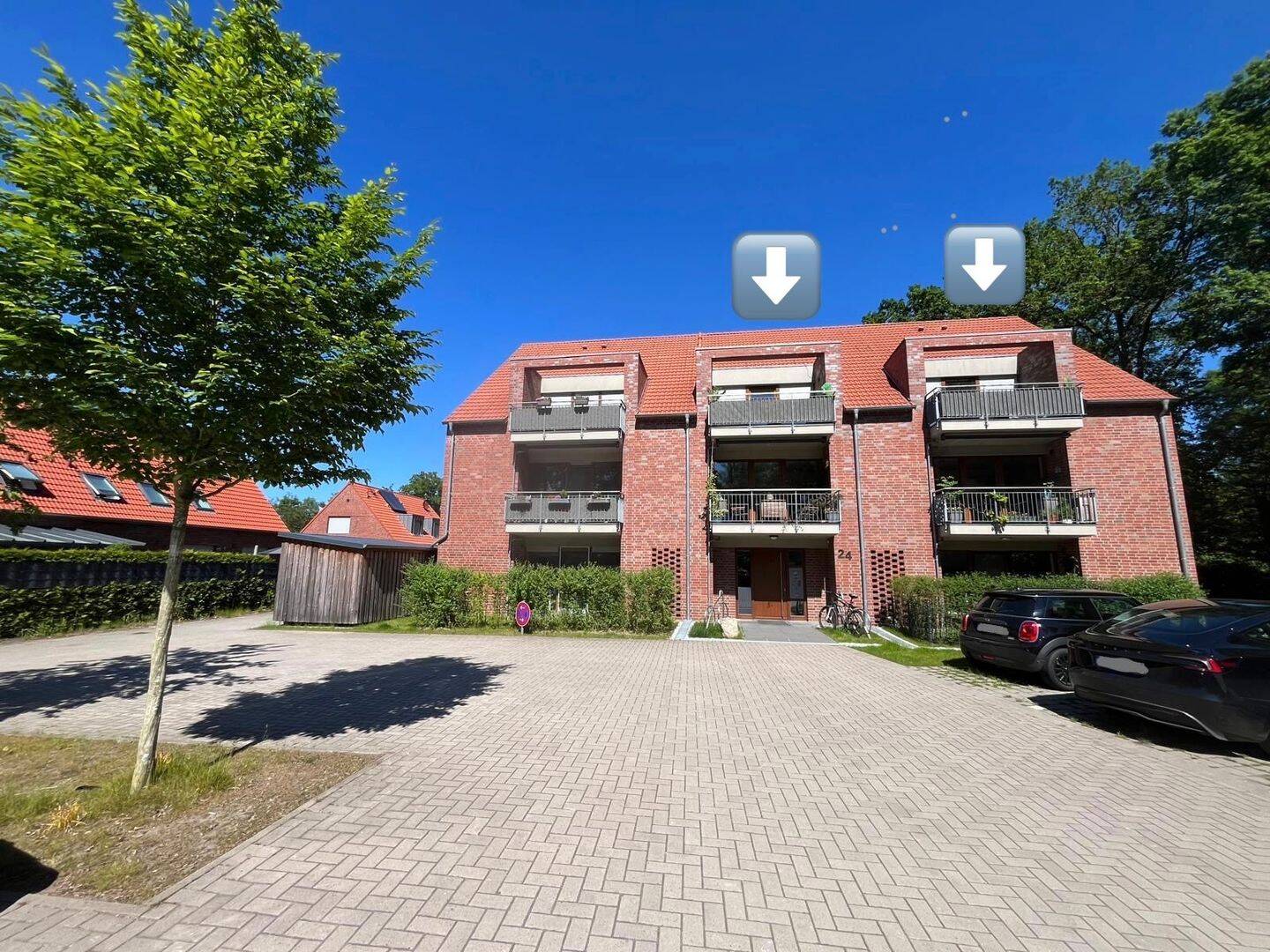 Penthouse Wohnung, modern und zentral gelegen mit zwei sonnigen Dachterrassen, 27726 Worpswede
