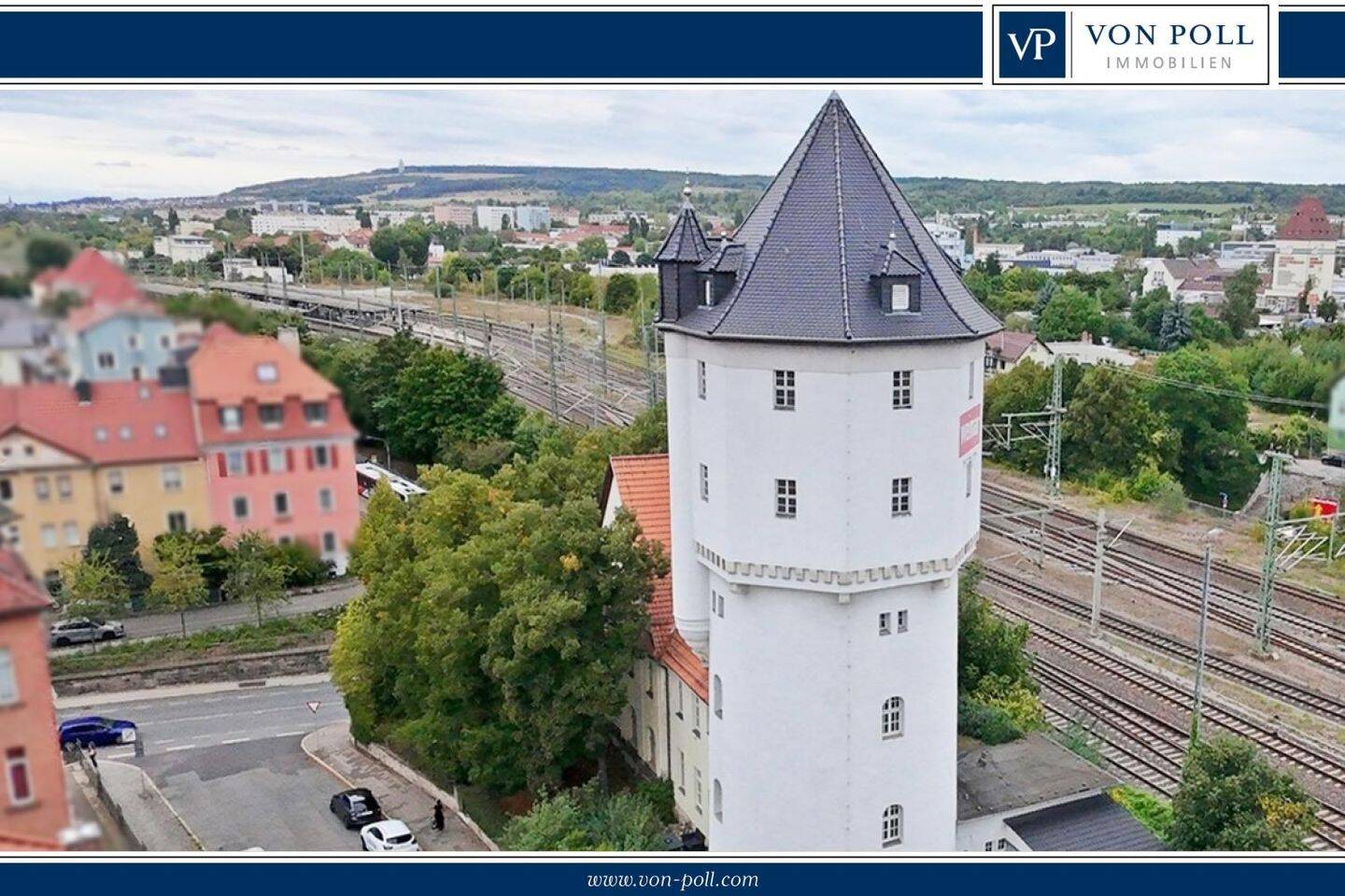 ein Wahrzeichen in Weimar – Wohnen und Gewerbe im Weimarer Wasserturmensemble, 99423 Weimar (Altstadt Innenstadt Nordvorstadt Südstadt Westvorstadt)