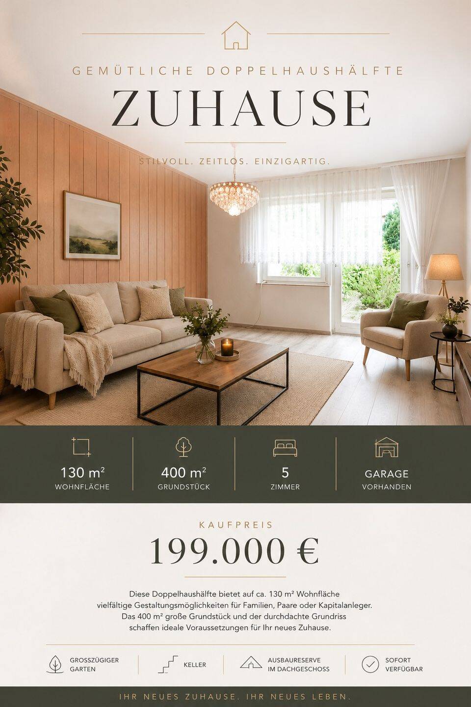 Geräumiges Familienhaus in Kaiserslautern-Morlautern – durchdachte Raumaufteilung, Garage, zwei Terrassen und schöner Garten * Eigentumsgrundstück*, 67659 Kaiserslautern (Erfenbach Erlenbach Innenstadt Morlautern)