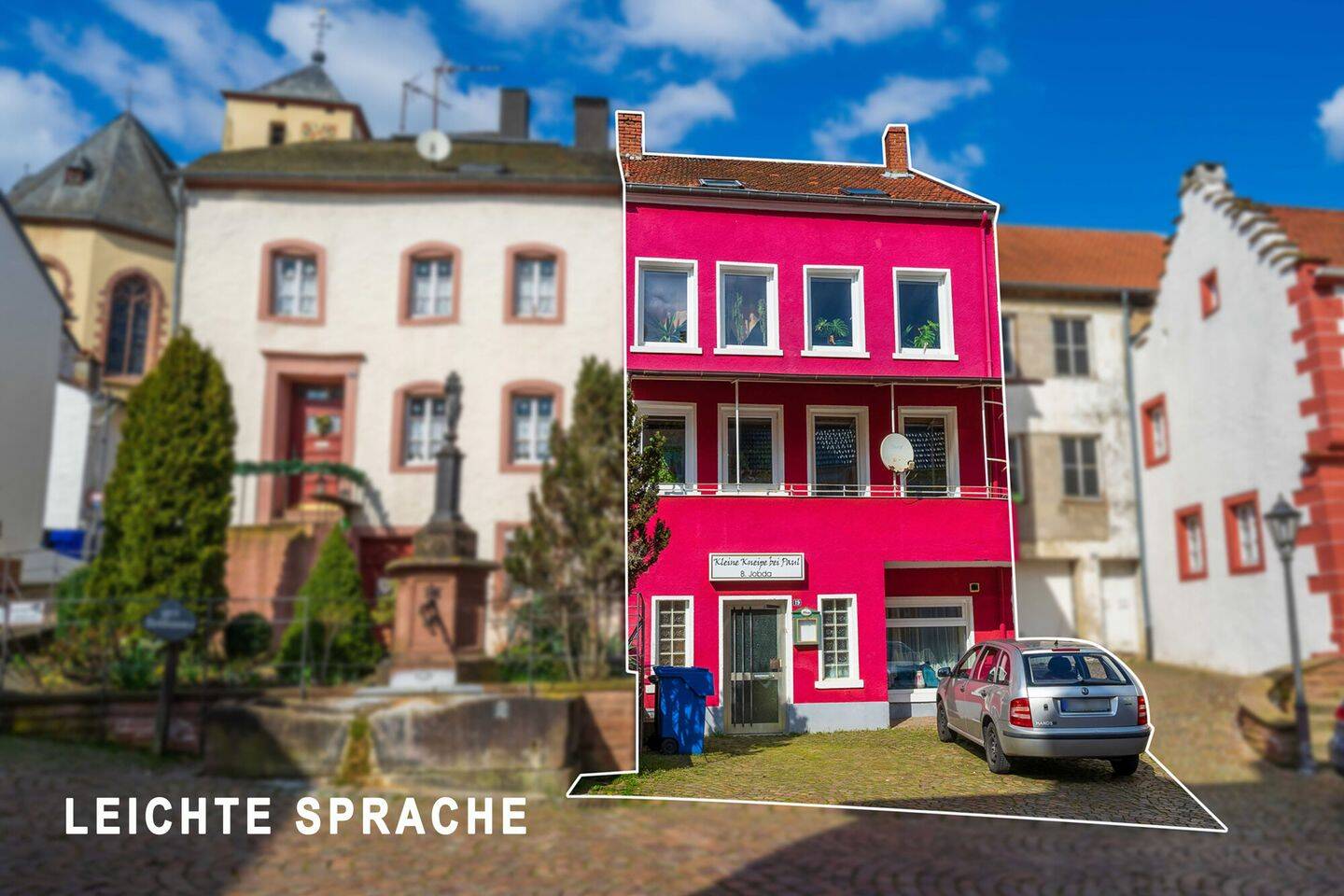 Ein Haus mit viel Platz. Das Haus ist in der Alt·stadt von Dudeldorf. – TEXT IN LEICHTER SPRACHE, 54647 Dudeldorf