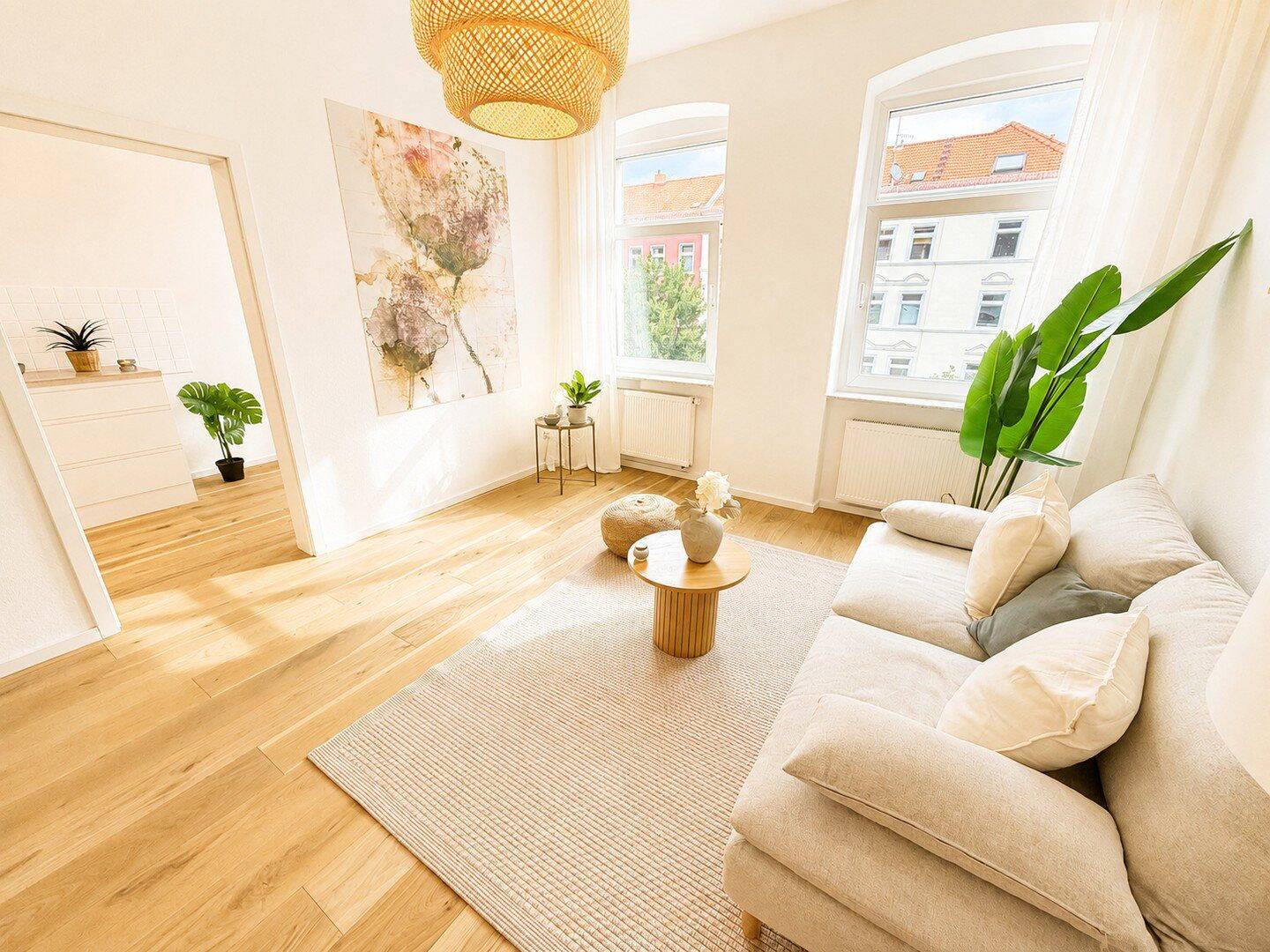 ***Freundliche 2-Zimmer-Wohnung in der Andreasvorstadt*** Balkon / Bezugsfrei / Provisionsfrei, 99089 Erfurt (Altstadt Andreasvorstadt Berliner Platz Ilversgehofen Rieth)