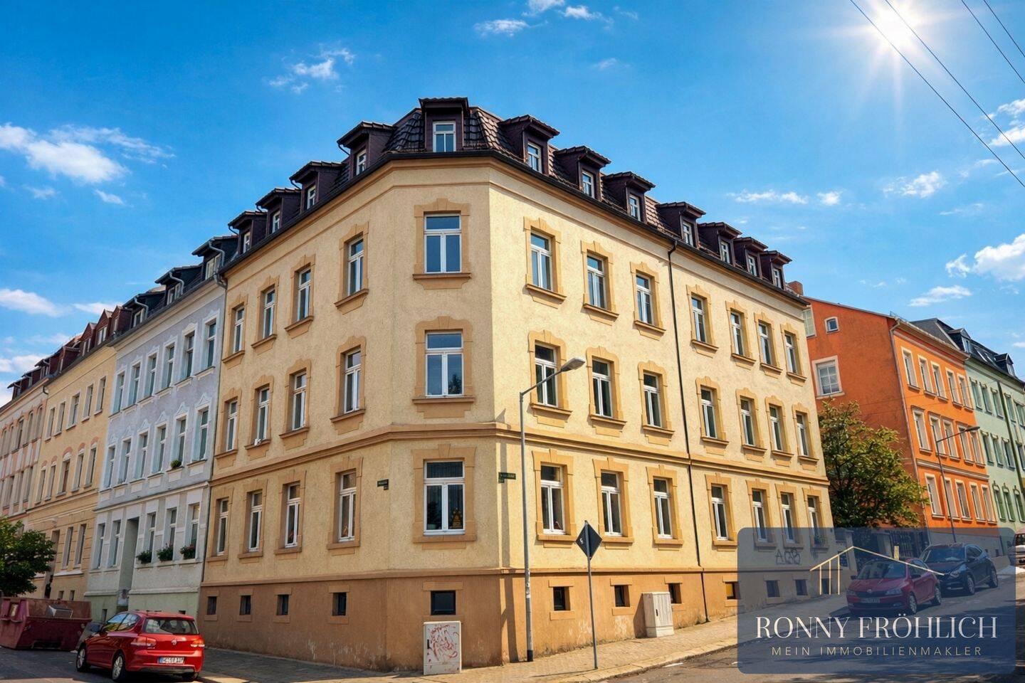 Attraktives Wohnhaus mit Aufzug, soliden Mieteinnahmen in zentraler Lage von Meerane, 8393 Meerane