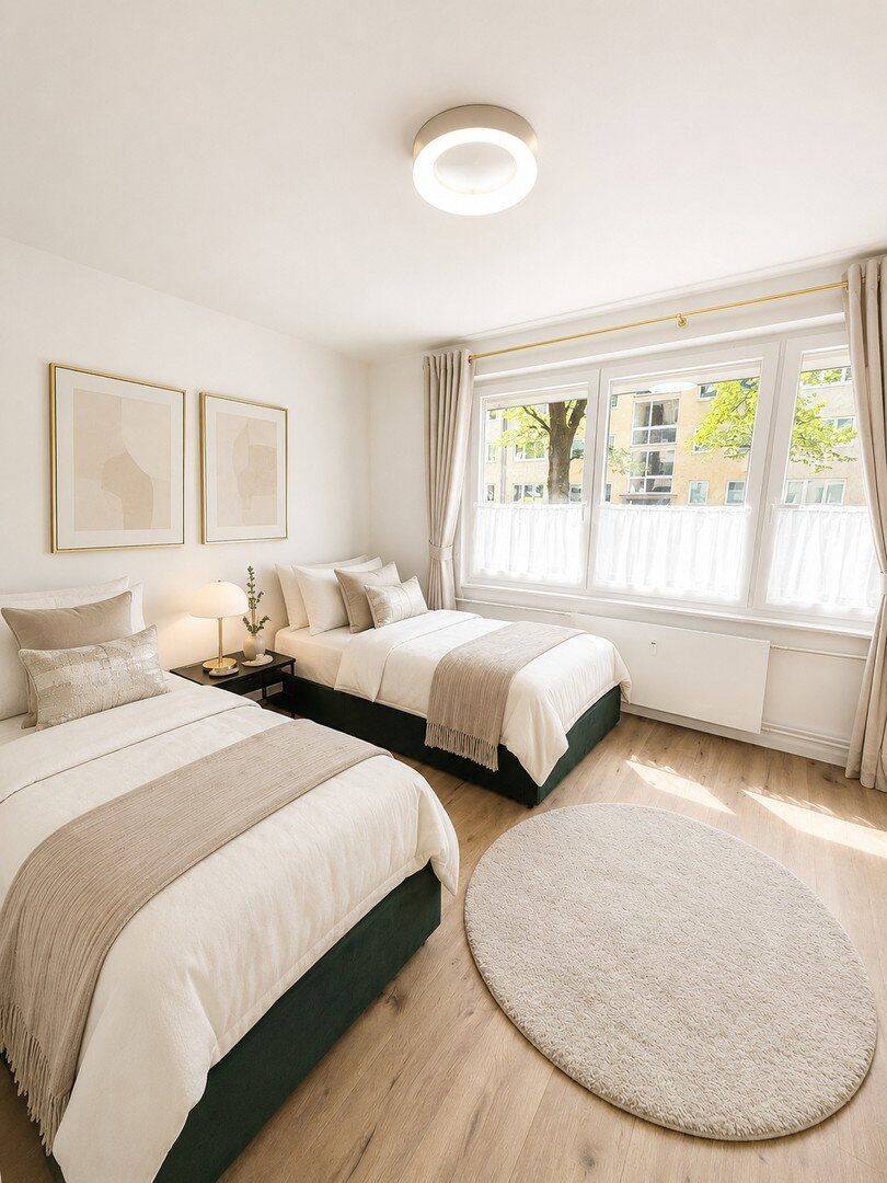 Schwabing: Kernsaniertes voll. möbliertes Apartment ggü. Olympiapark mit 4,9% Rendite, 80809 München (Milbertshofen-Am Hart Neuhausen-Nymphenburg Schwabing-West)