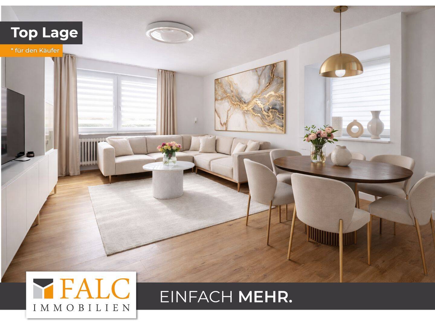 Frei ab sofort: Großzügige 4-Zimmer-Wohnung mit Sonnenloggia & Wohlfühlfaktor, 90429 Nürnberg