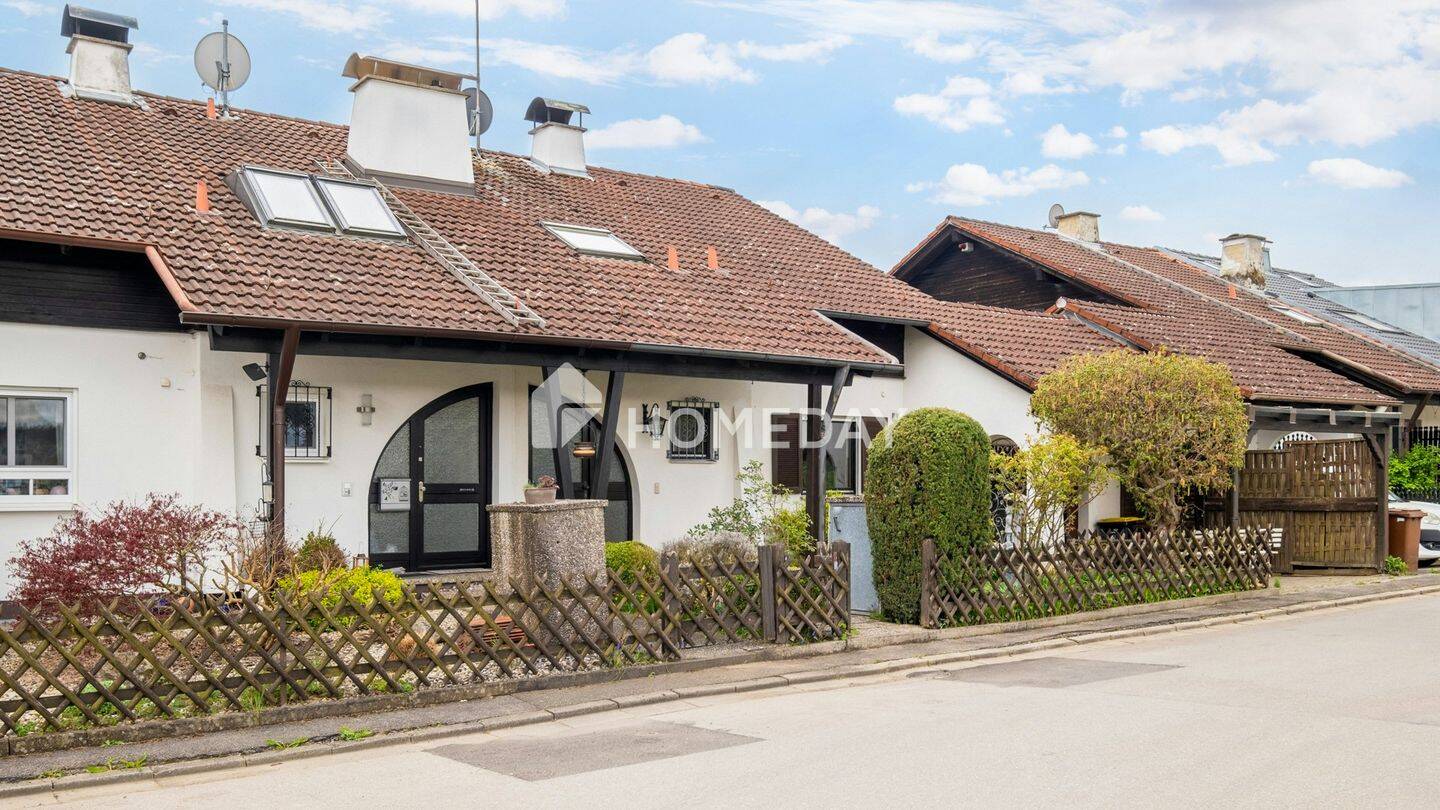 Großzügige DHH in ruhiger Hanglage mit Gartenidylle, Terrassen und vielseitig nutzbarem Souterrain, 86559 Adelzhausen