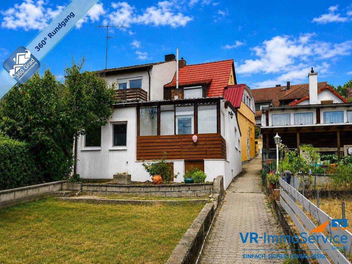 Wohnen & Vermieten am Ansbacher Bocksberg – Doppelhaushälfte mit bezugsfreiem Kleinwohnhaus, 91522 Ansbach