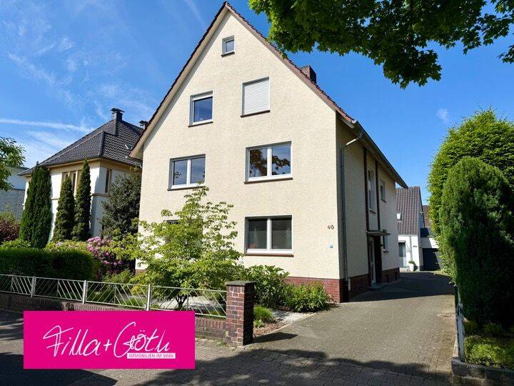 Wohnen am Stadtpark: großzügige, renovierte 3-Zimmer-Wohnung mit Balkon, Parkett und neuer Küche!, 33332 Gütersloh