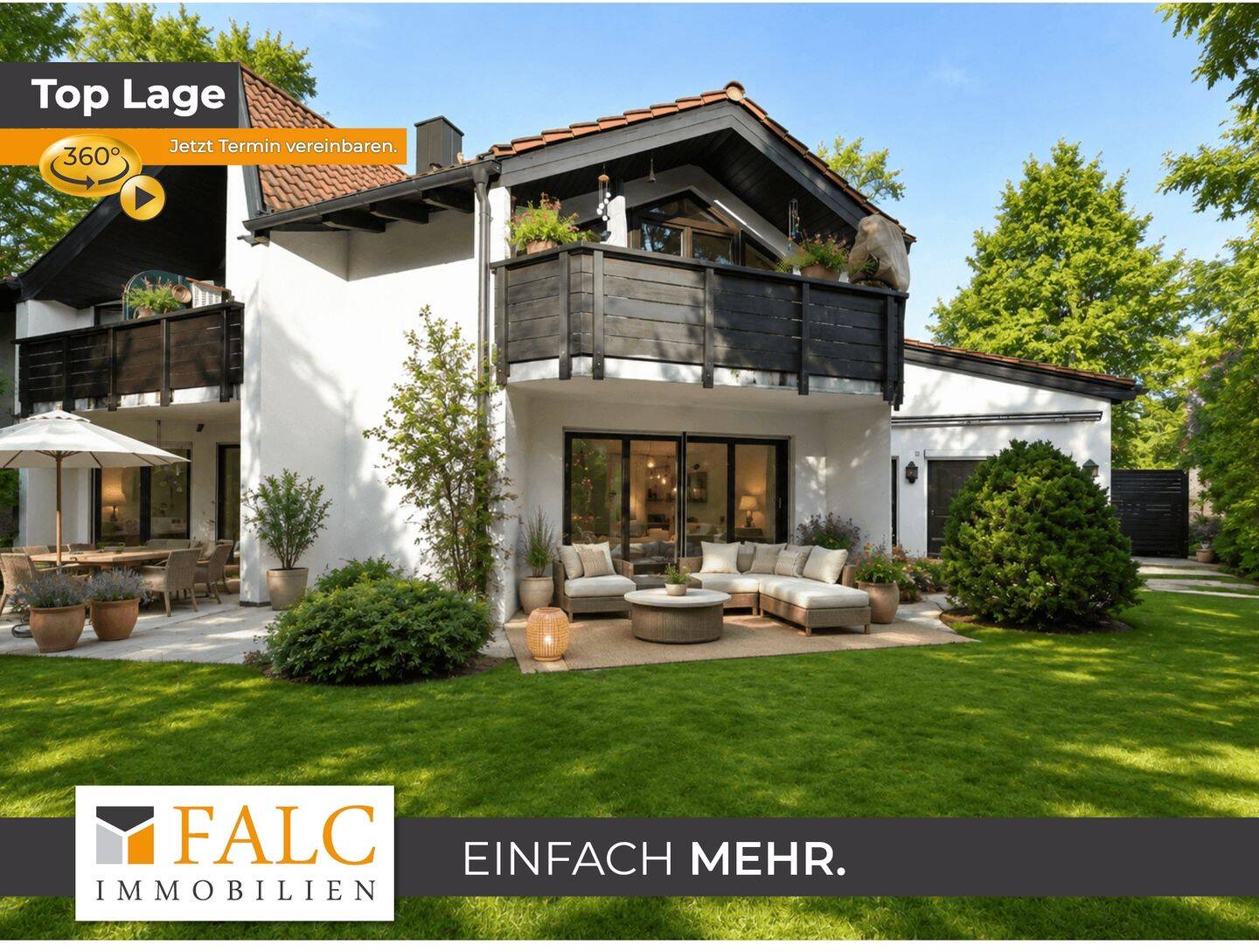 Wohnen wie im eigenen Haus – Garten-Maisonette Whg. mit 339 m² Gesamtfläche und Privatgarten, 81545 München (Untergiesing-Harlaching)