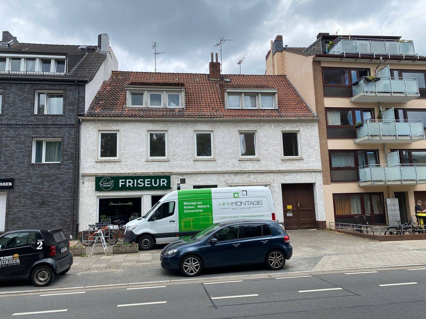 Sanierte 3-Zimmer-Wohnung mit außergewöhnlichem Grundriss, 28215 Bremen (Bahnhofsvorstadt Findorff-Bürgerweide Regensburger Straße Weidedamm)