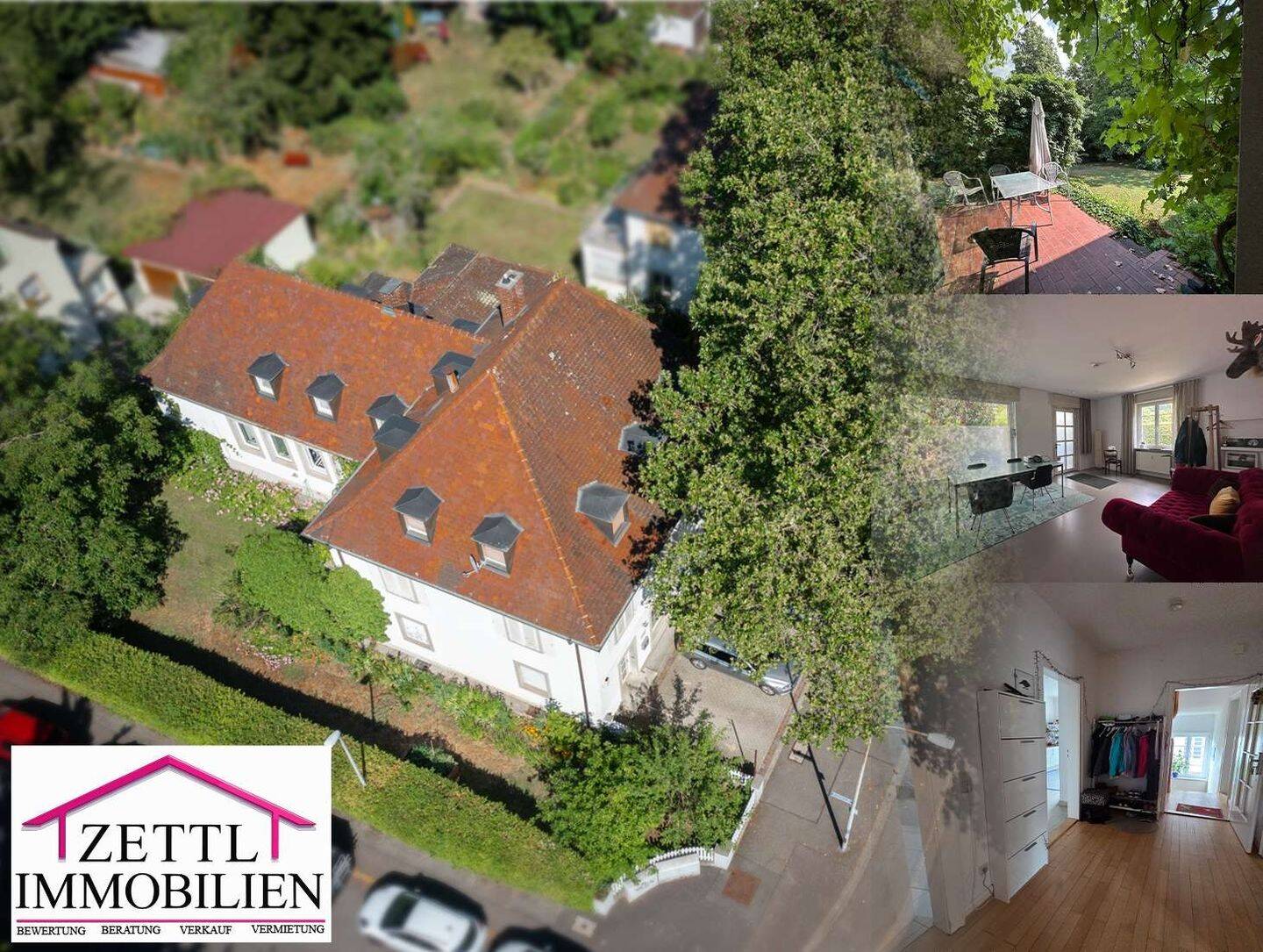 Charmantes MFH mit vier Einheiten u. großem Garten in begehrter Wohnlage in FR-Herdern, 79104 Freiburg im Breisgau