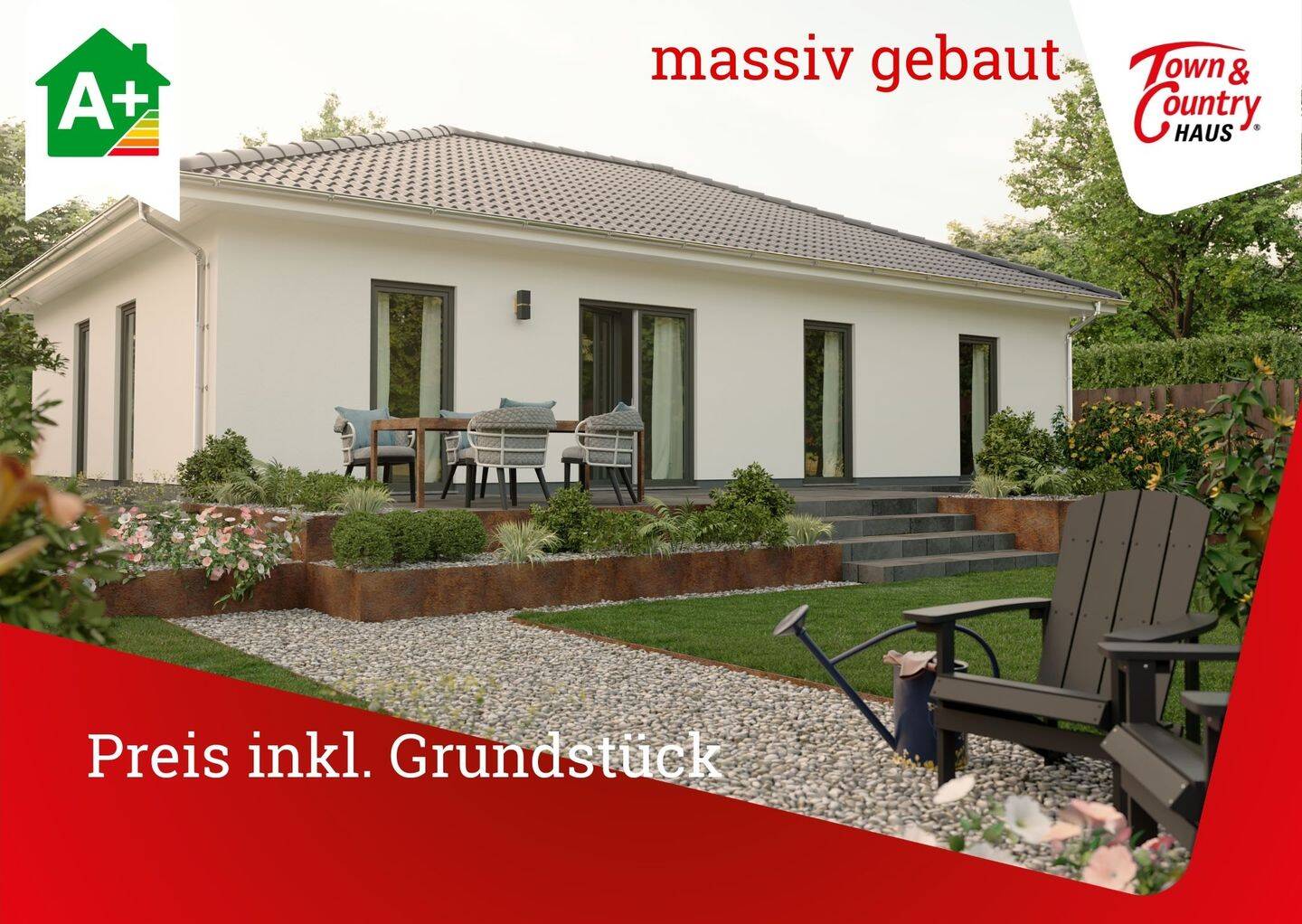 massiv gebaut, Preis schlüsselfertig inkl. Grundstück, 54317 Osburg