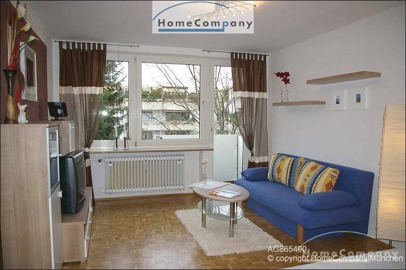 Möbliertes 1-Zimmer-Apartment in München-Schwabing-Nord, 80804 München (Schwabing-Freimann Schwabing-West)