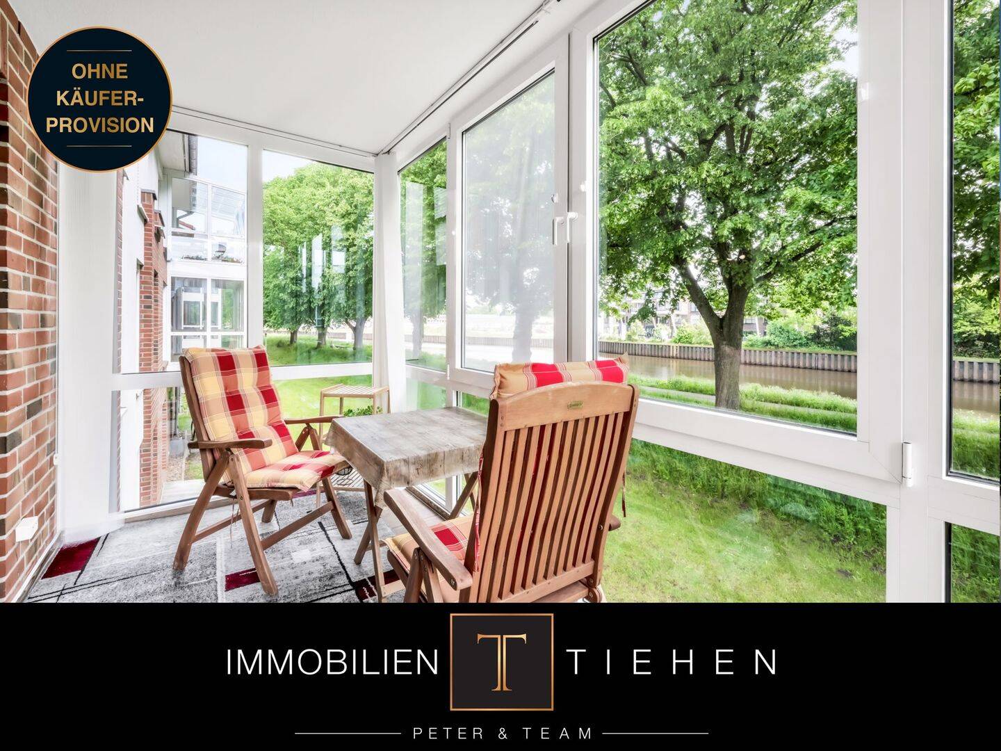 Blick auf die Ems, Fokus auf Rendite: Vermietete Seniorenwohnung mit Wintergarten & Wasserblick!, 49716 Meppen
