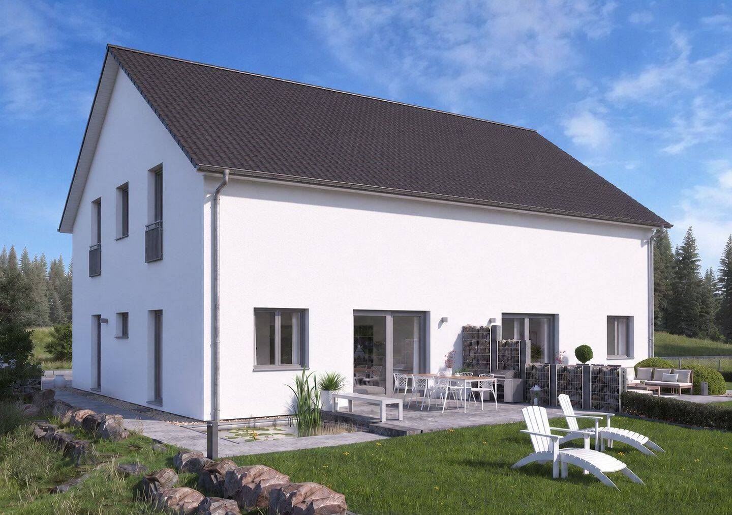 Großzügige Doppelhaushälfte mit wunderschönem Süd-Garten, 85737 Ismaning