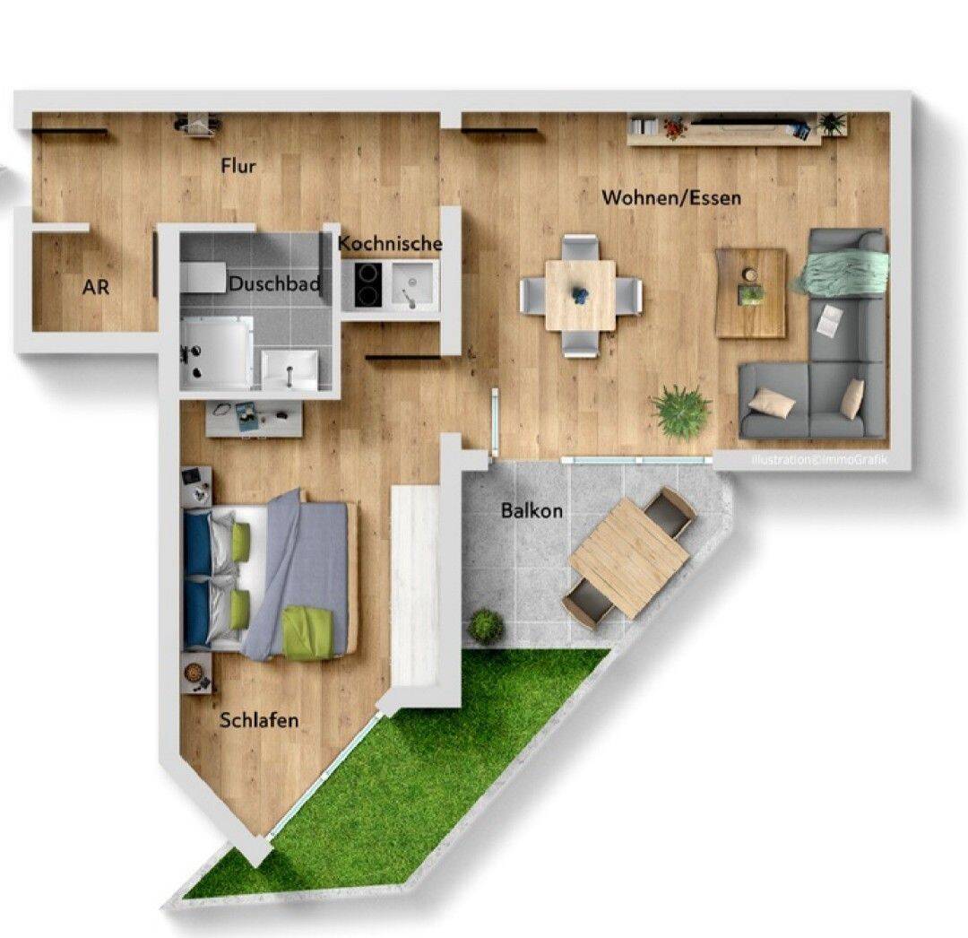Lage, Lage, Lebensart! Charmante 2-Zimmer-Wohnung in Baden-Baden, 76530 Baden-Baden (Ebersteinburg Innenstadt Lichtental Varnhalt Weststadt)