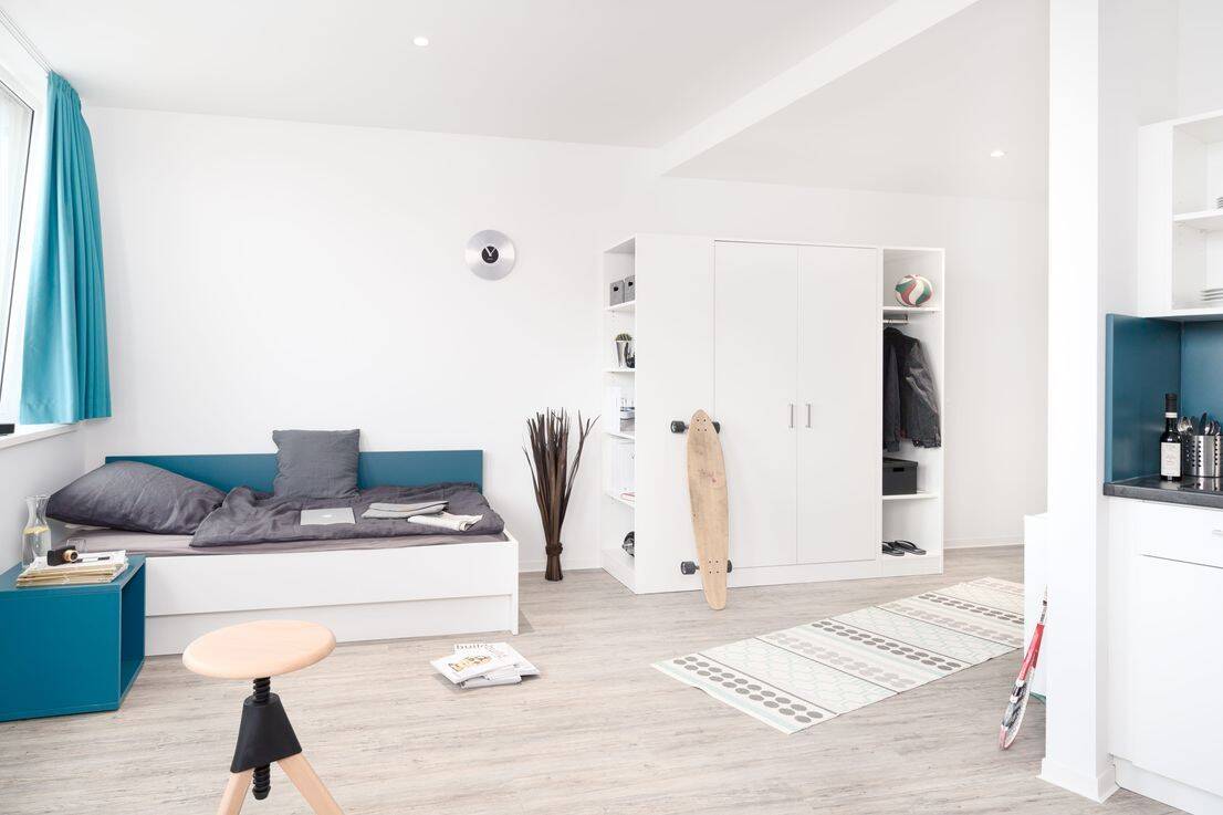 Möbliertes Studenten-Apartment – direkt am Campus Riedberg, 60439 Frankfurt am Main (Heddernheim Kalbach Niederursel Praunheim)