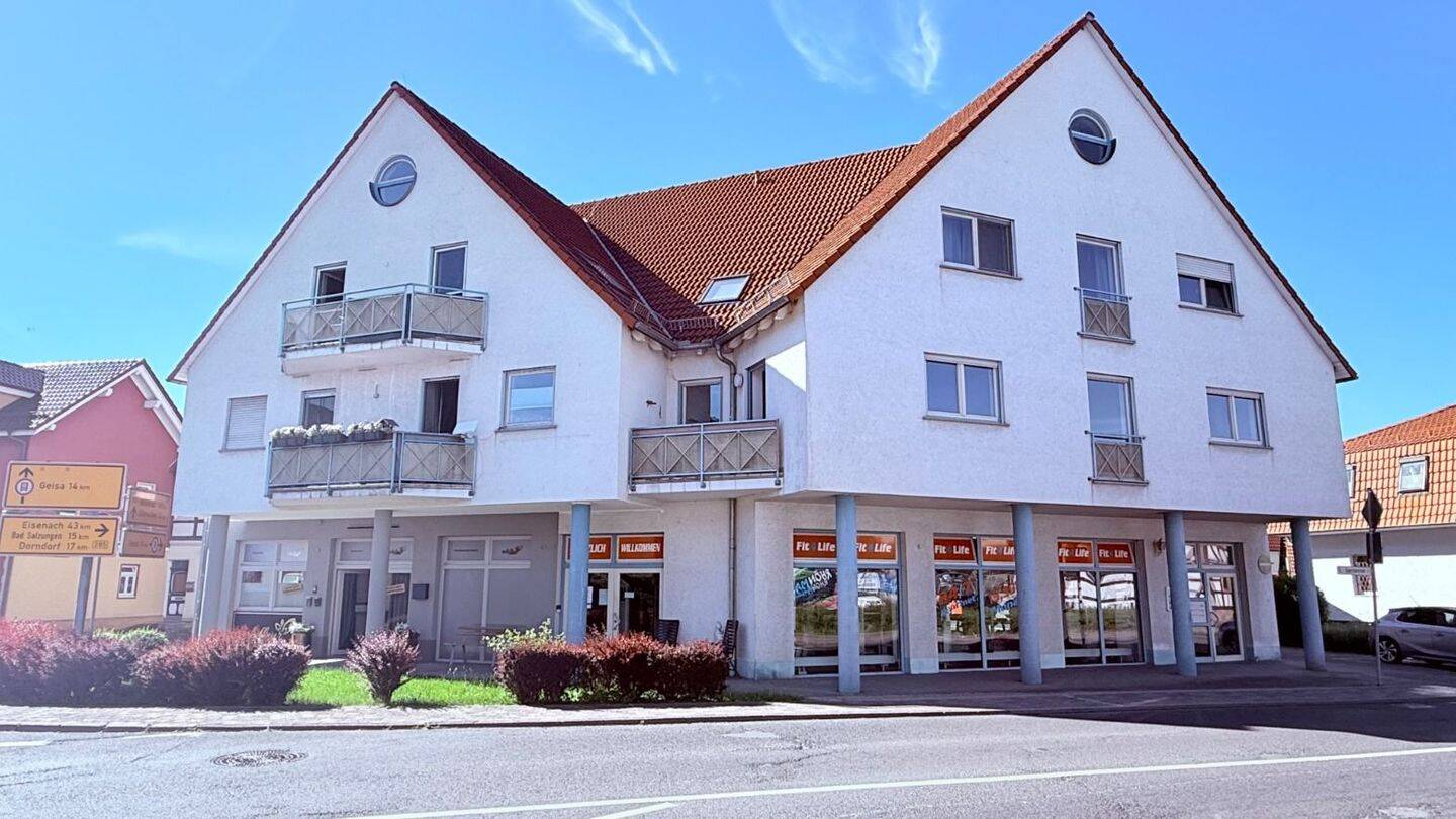 Schöne-großzügige 3-Zimmer-Wohnung mit Balkon im Herzen von Dermbach zu verkaufen, 36466 Dermbach