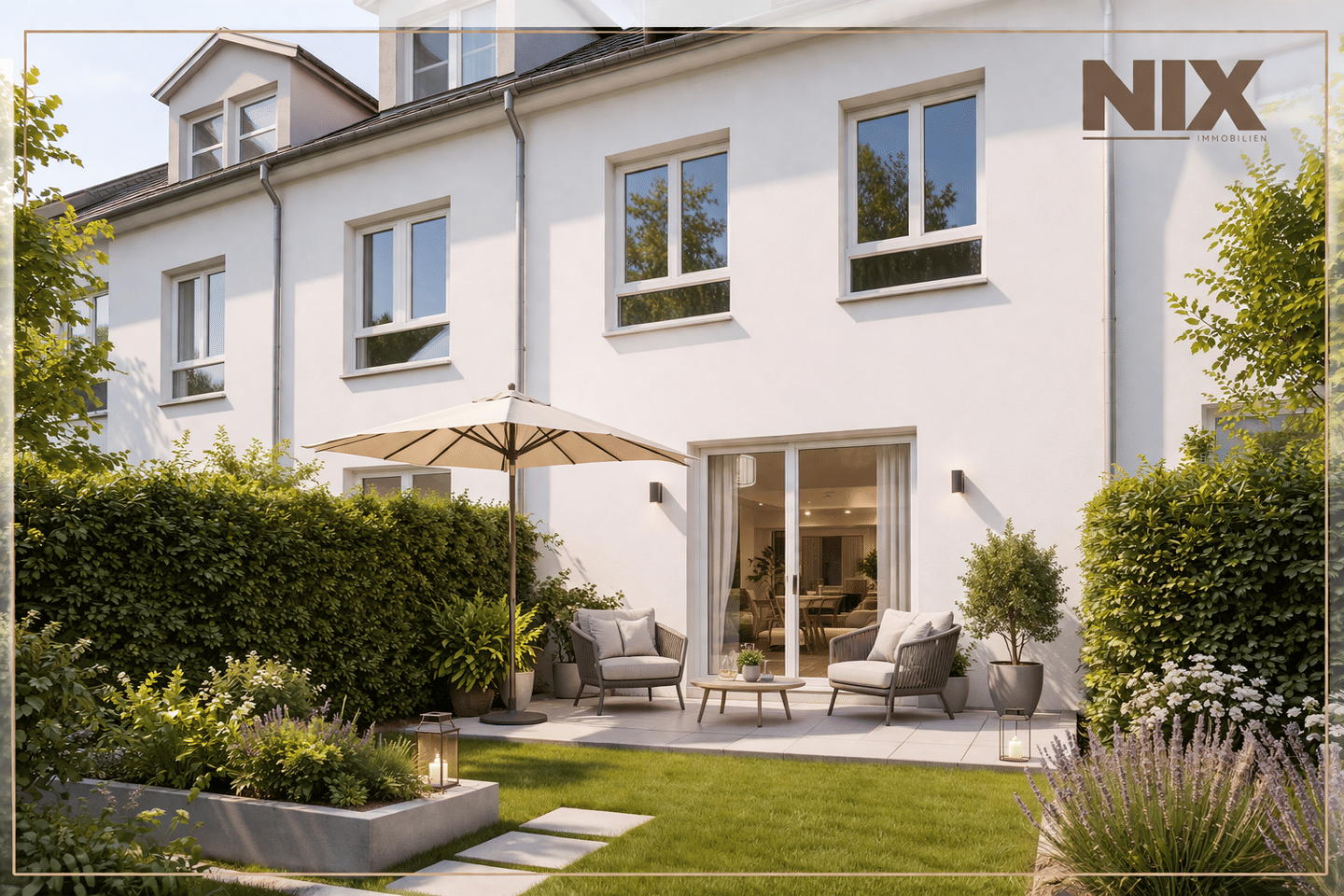 ??Oase direkt am Bach – moderne 2 Zimmer Wohnung mit Terrasse & Garten., 61381 Friedrichsdorf