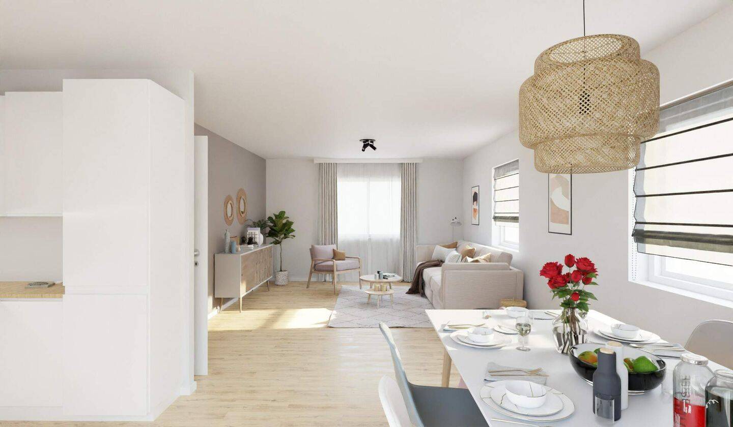 Energieeffizientes Einfamilienhaus mit Terrasse großzügigen Garten und zwei Stellplätzen, 4463 Großpösna