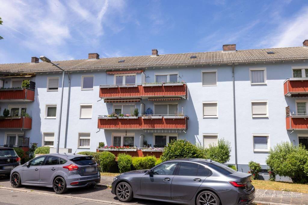 Ruhige 3-Zi. ETW mit Balkon Nürnberg – Werderau / Wohnung kaufen, 90441 Nürnberg (Gibitzenhof Sandreuth Schweinau Werderau)