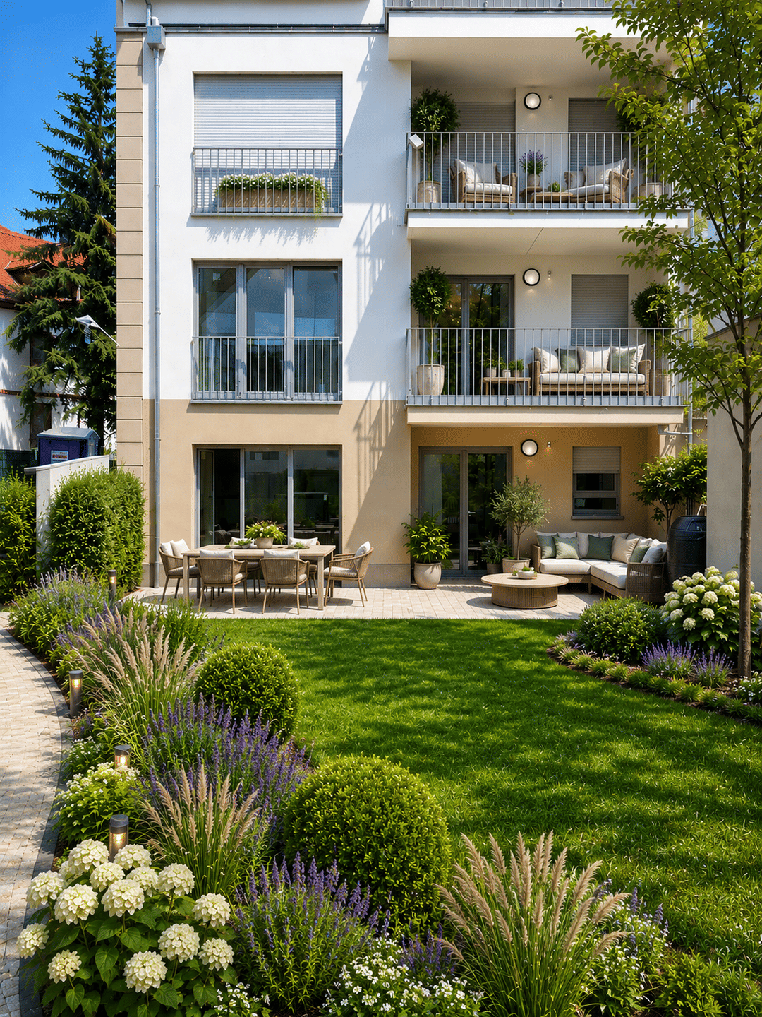 Bezugsfertige 3-Zimmer-Wohnung mit Garten, 65203 Wiesbaden (Biebrich Mainz-Amöneburg Schierstein)