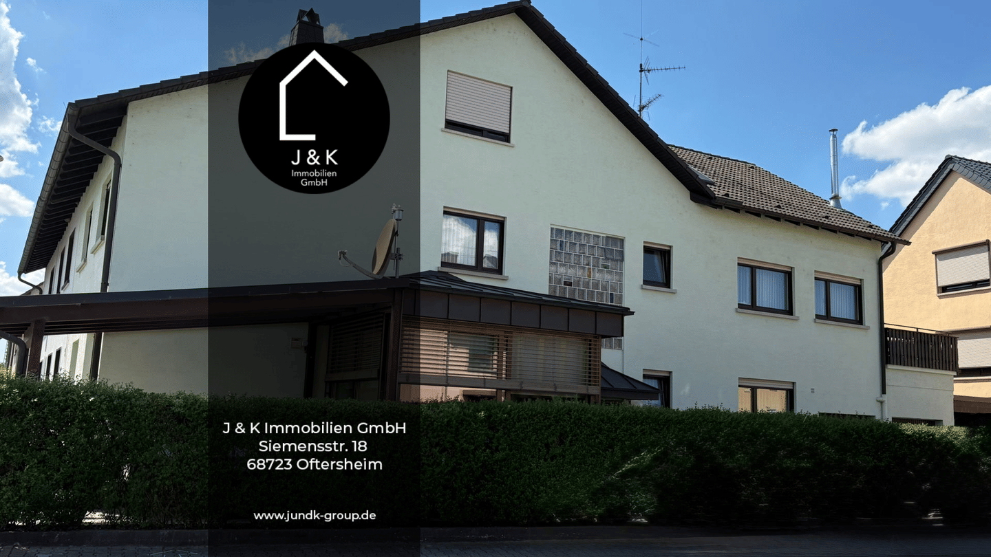 Attraktives Mehrfamilienhaus mit Wintergarten, 68723 Oftersheim