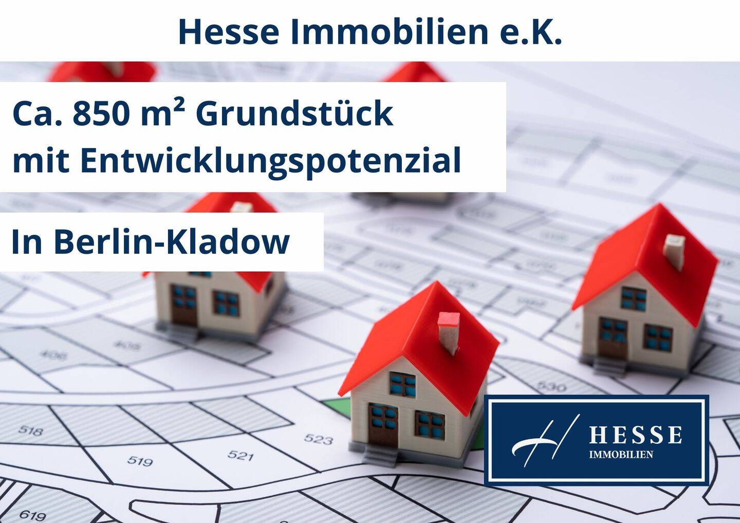 Ca. 850 m² Grundstück mit Entwicklungspotenzial in Berlin-Kladow, 14089 Berlin (Spandau Gatow Kladow Kolonie Windmühlenberg)
