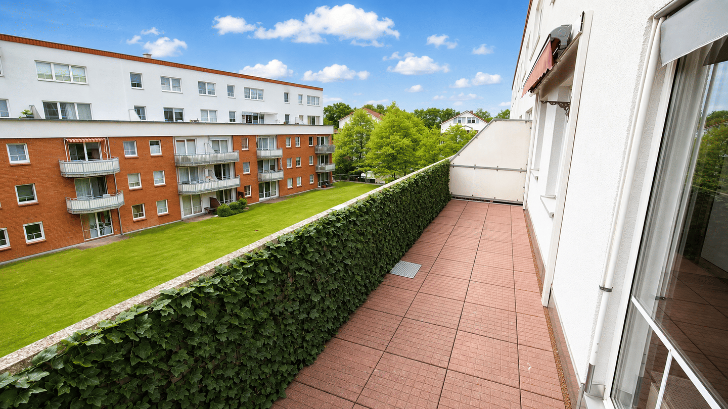 Großzügige 2-Zimmer-Maisonette mit Homeoffice (Durchgangszimmer) und Dachterrasse, 24568 Kaltenkirchen