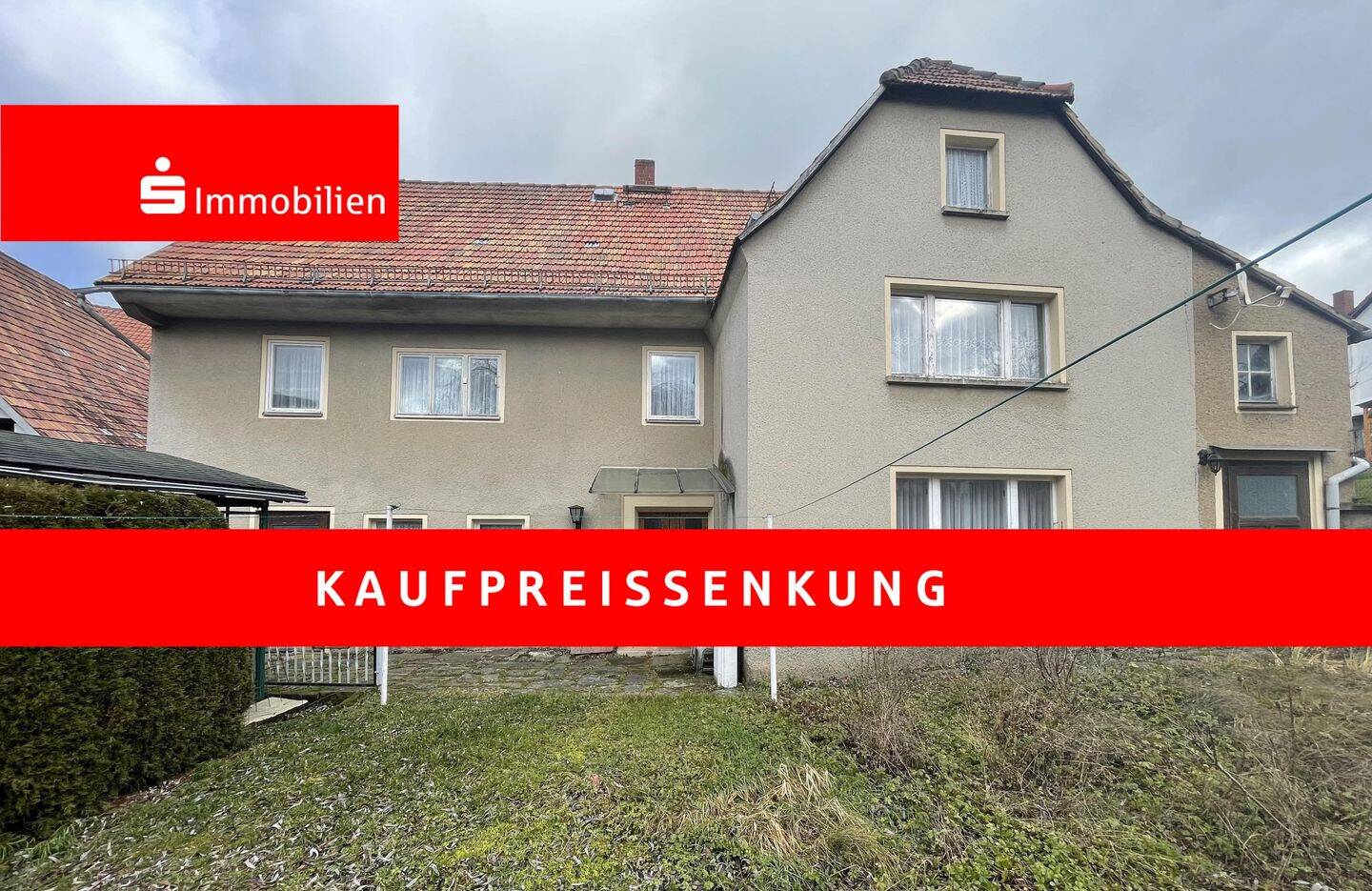 Einfamilienhaus in ruhiger Lage sucht neue Bewohner, 7980 Berga/Elster
