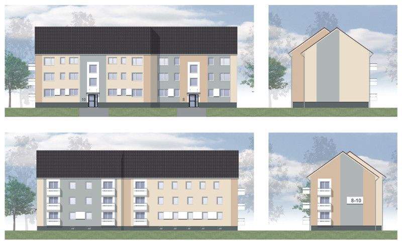 So schön: 2 teilrenovierte Zimmer mit Balkon, 42579 Heiligenhaus