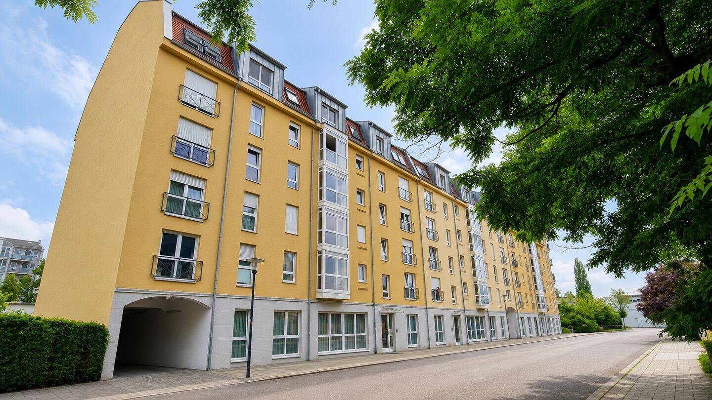 Sonnige 2-Raum-Wohnung am Klinikum Dresden-Friedrichstadt mit PKW Stellplatz – 1067 Dresden – Bild 1 von 3