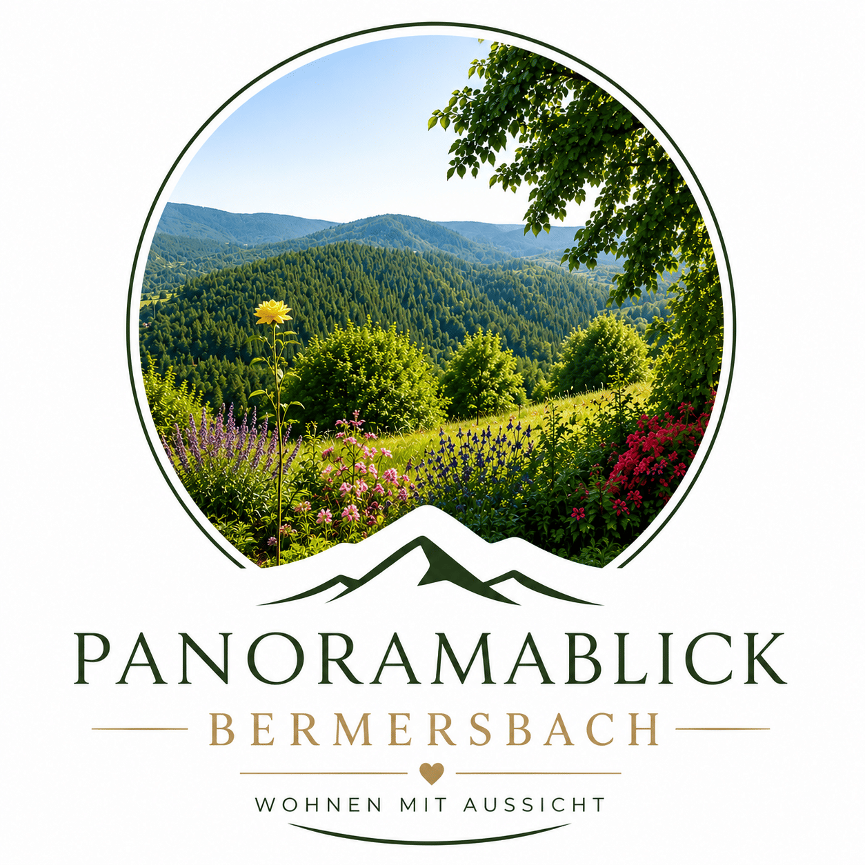2-Zimmer-Wohnung mit Terrasse, Stellplatz & Panoramablick, 76596 Forbach