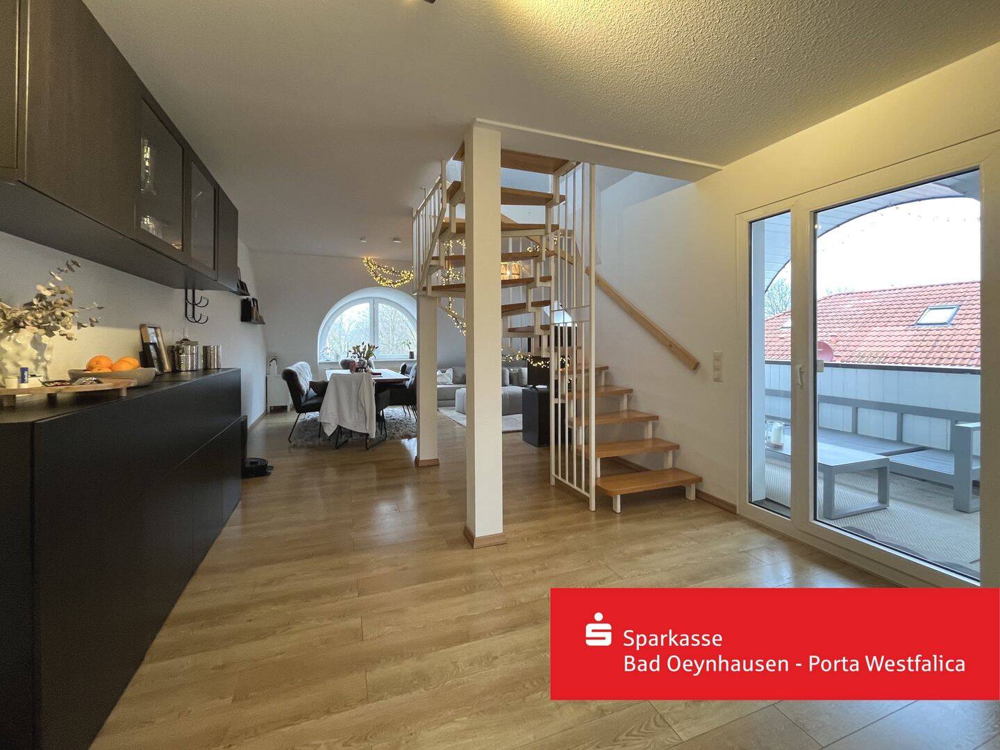 Exklusive Wohnlage an der Weser – vermietete Maisonettewohnung in Minden, 32423 Minden