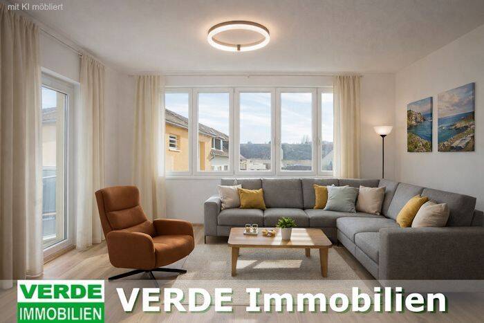 Helle 3-Zimmer-Wohnung mit loftähnlichem Charakter, Balkon und Pkw-Stellplatz in ruhiger Lage, 75173 Pforzheim