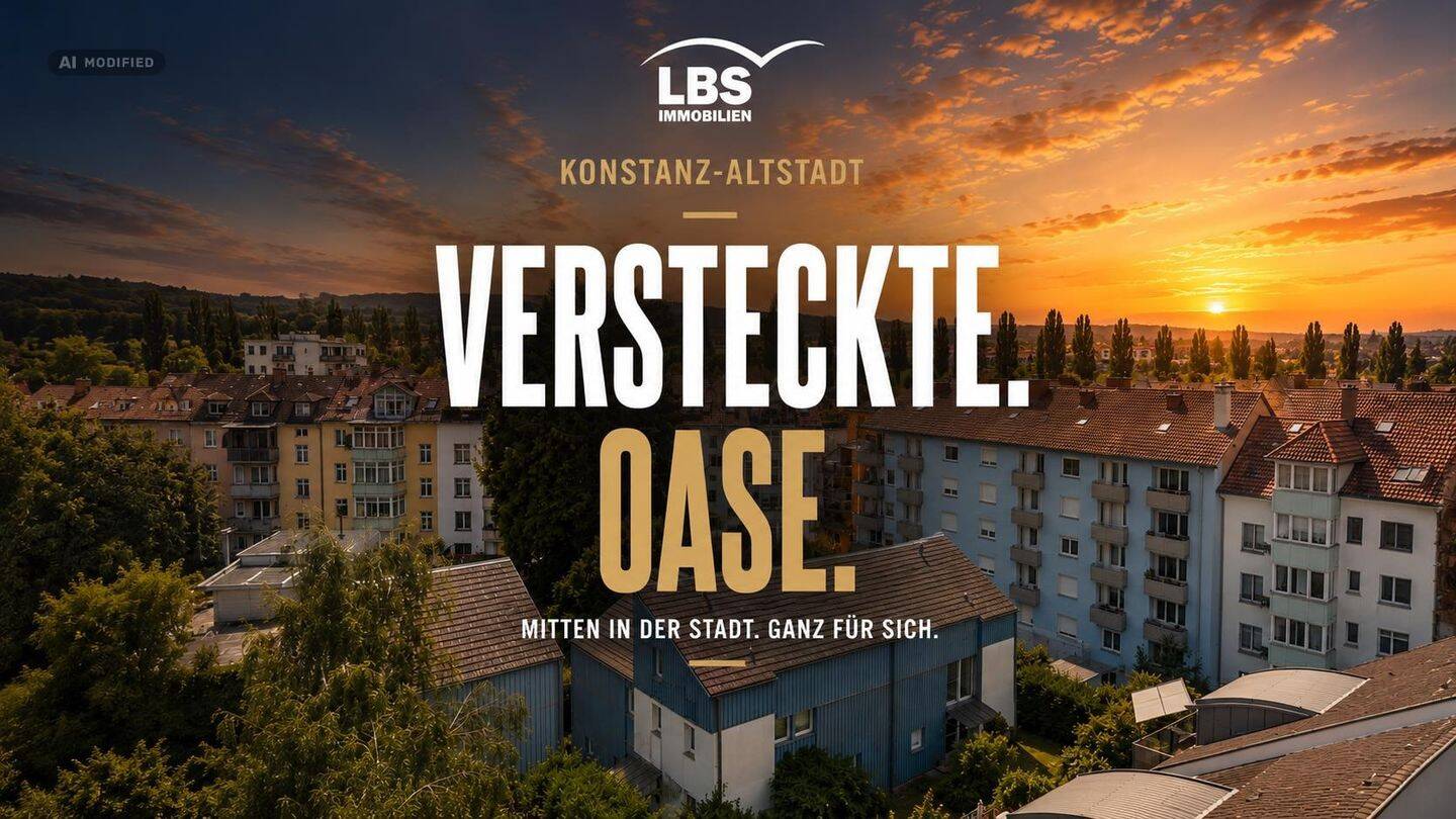VERSTECKTE. OASE. Mitten in der Stadt. Ganz für sich., 78462 Konstanz