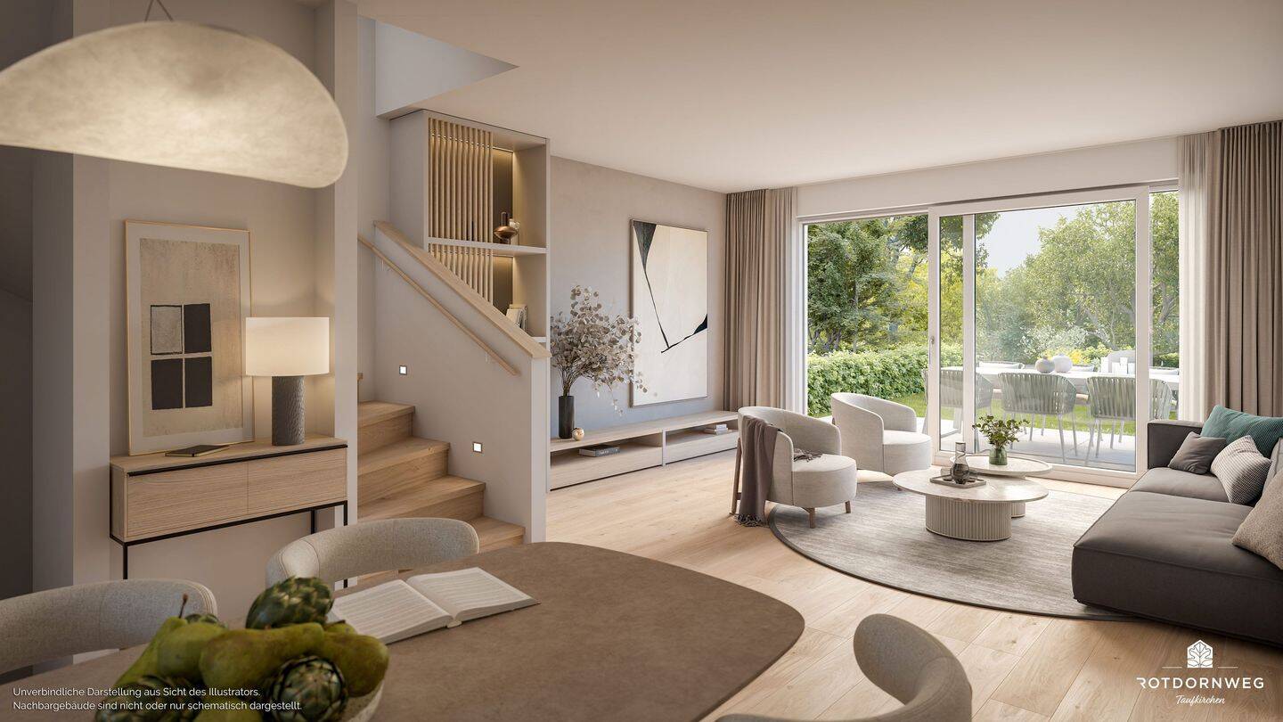Platz für die Familie: 5-Zi.-REH m. West-Garten, Mastersuite im DG u. 2 Tageslichtbädern, 82024 Taufkirchen