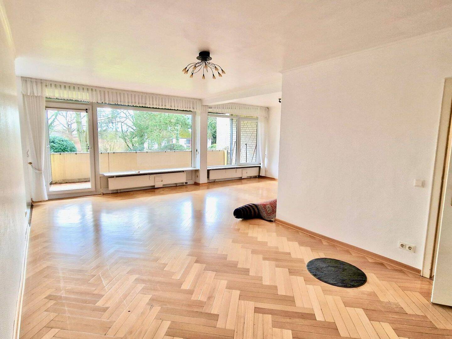 4-Zi.-EG-Wohnung, 108 m², Südbalkon & Stellplatz – provisionsfrei, 22113 Oststeinbek (Bergedorf)