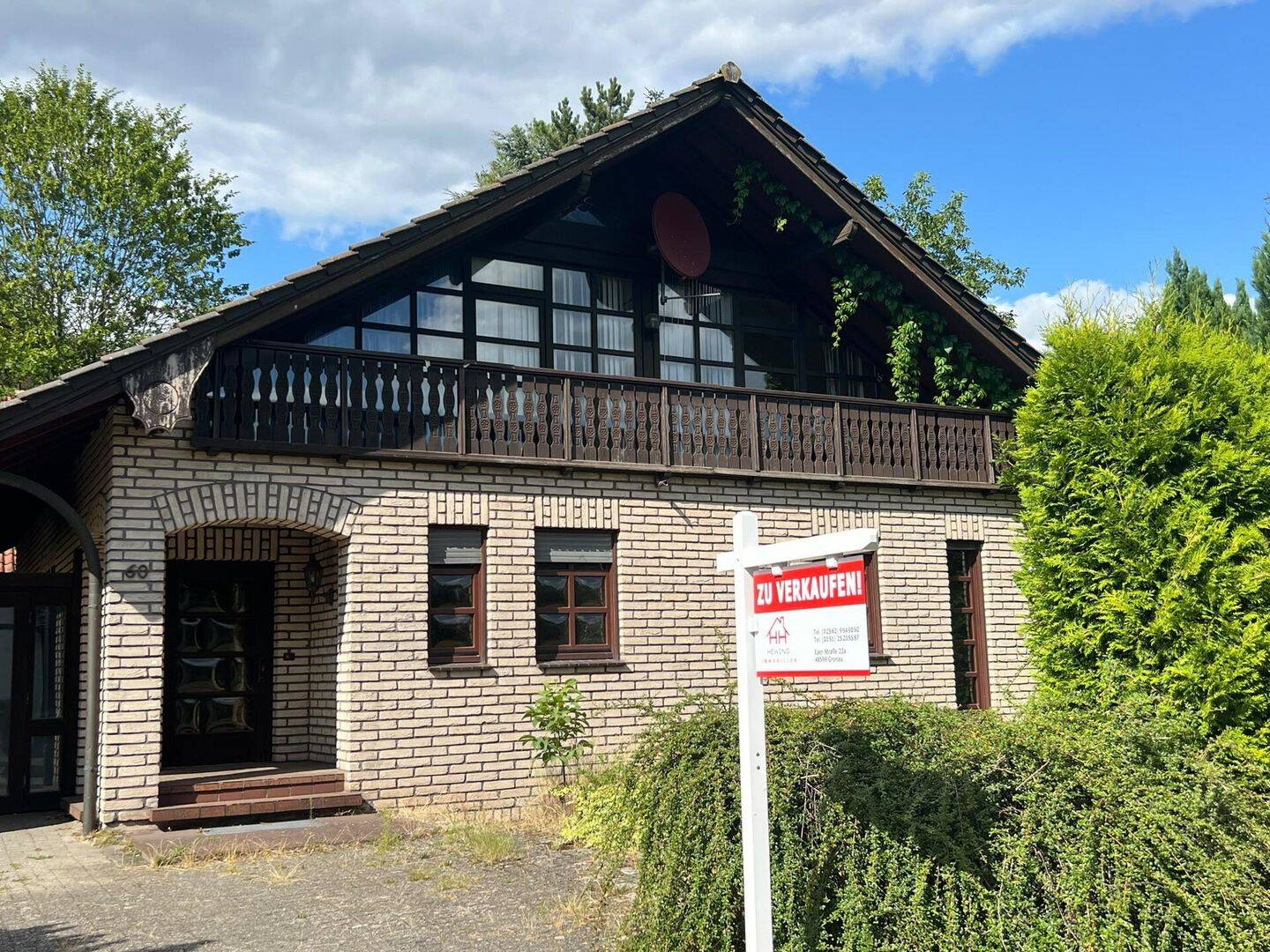 Freistehendes Einfamilienhaus in ruhiger Sackgassenlage – veredelter Rohbau in sehr guter Lage, 48599 Gronau (Westf.)