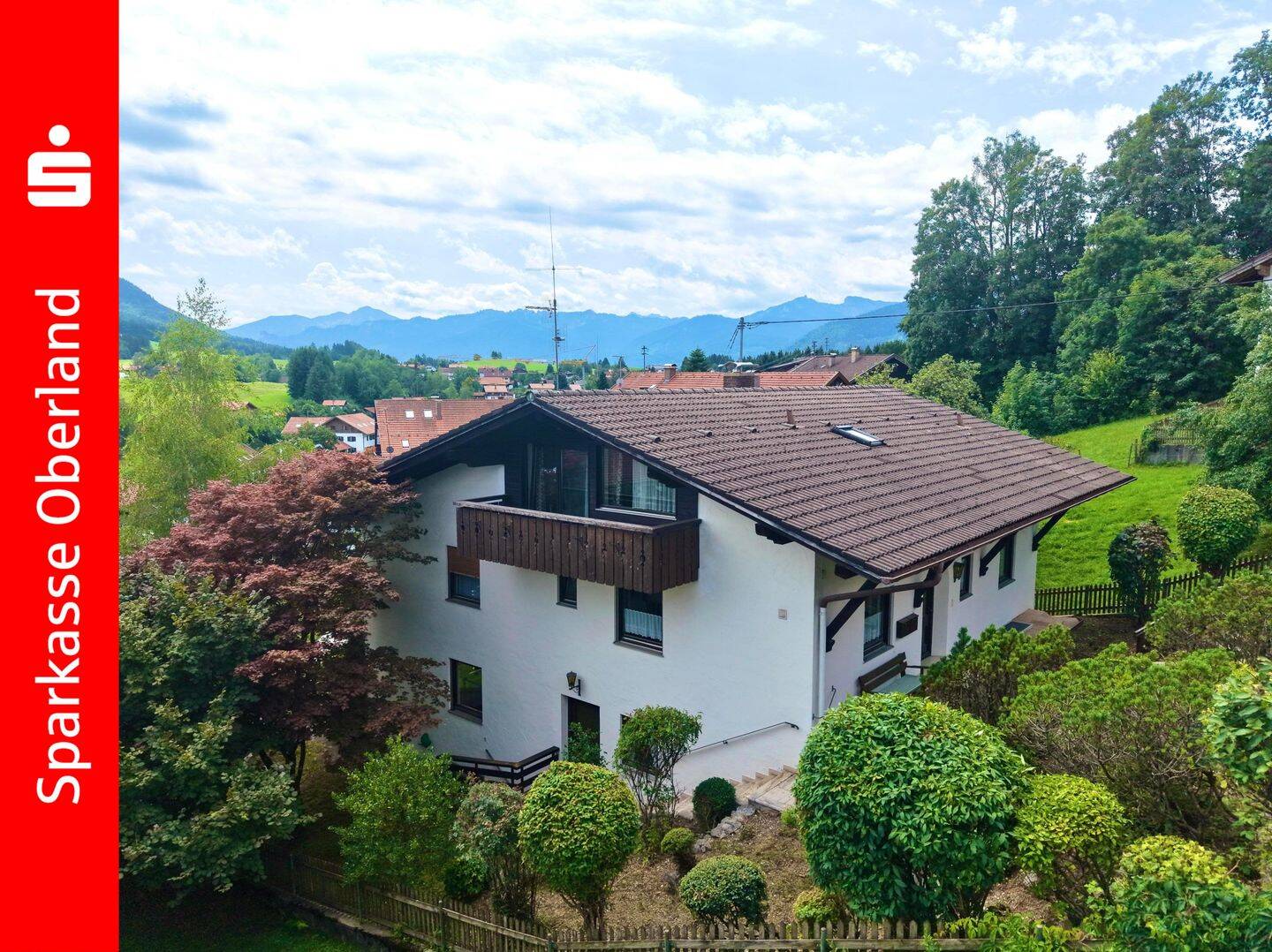 Unverbaubarer Bergblick mit Vermietungsmöglichkeit zentral in Saulgrub!, 82442 Saulgrub