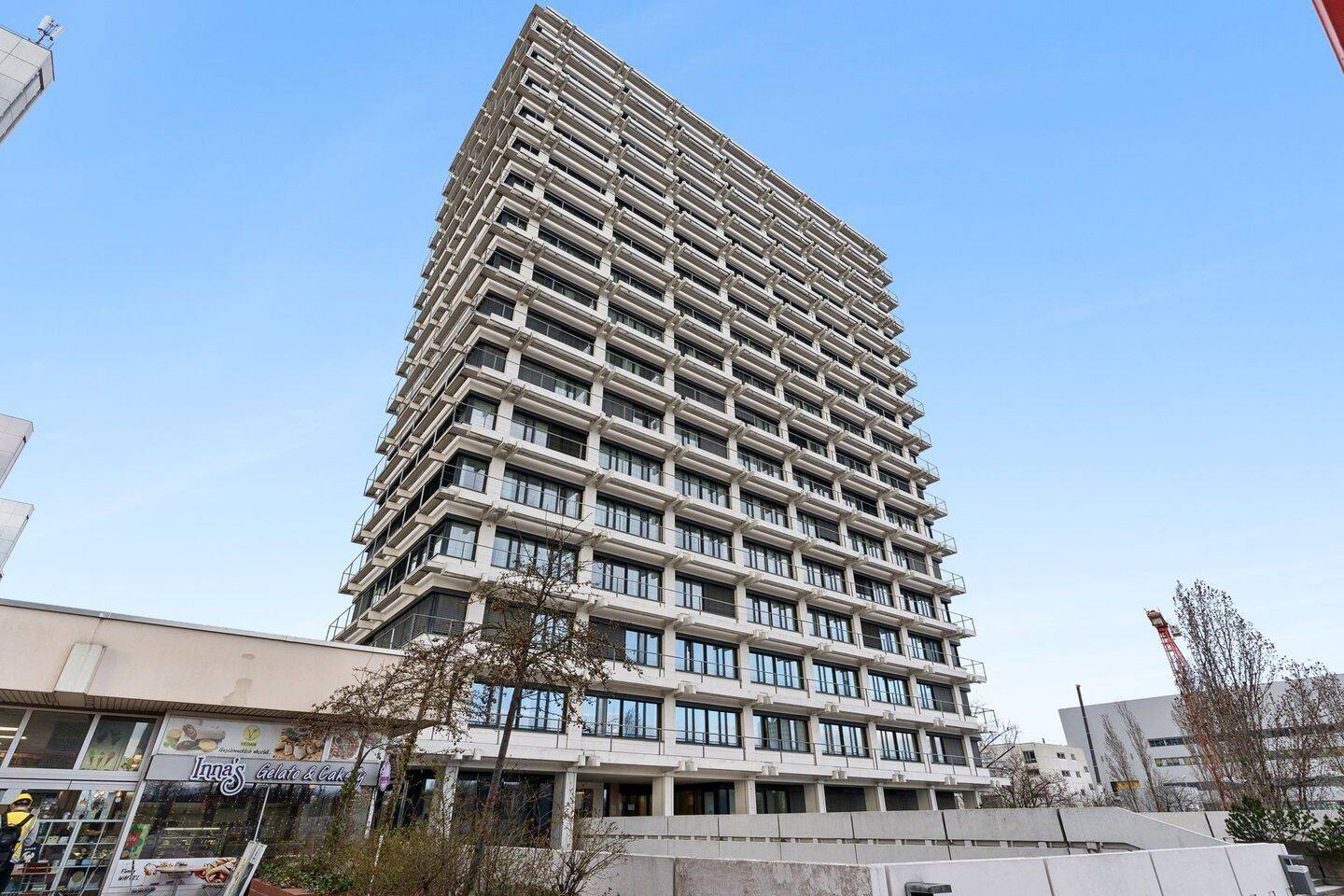 1-Zimmer-Wohnung im Hochhaus mit traumhafter Aussicht