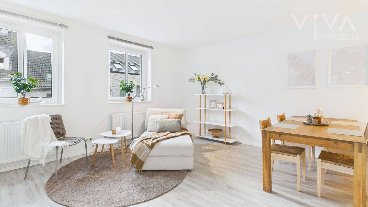 COSY LIVING! Helle, ruhige 2-Zimmer-Wohnung mit Loggia & EBK in zentraler Lage von Grafenberg, 40629 Düsseldorf (Gerresheim Grafenberg Hubbelrath Ludenberg Rath)